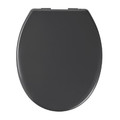 Cooke & Lewis Soft-close Toilet Seat Genoa, grey