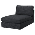 KIVIK Chaise longue, Tresund anthracite