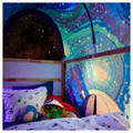 KURA Bed tent, space/blue