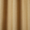 Curtain GoodHome Digga 140x260cm, mustard yellow