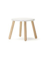 Kid's Concept Children's Stool and table set, white