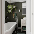 GoodHome Bathroom Storage Container Koros, green-grey