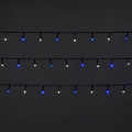 LED Lighting Chain 240 LED 14.3 m, outdoor, white-blue