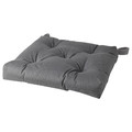 MALINDA Chair cushion, grey, 40/35x38x7 cm