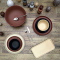 Ceramic Serving Bowl Lare 2.5 l, brown