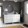 IDANÄS Chest of 6 drawers, white, 162x95 cm