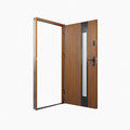 External Door O.K. Doors Temida Black P55 90, right, gold oak