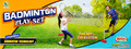 Badminton Play Set with Net 6+