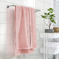 GULVIAL Bath sheet, pale pink, 70x140 cm