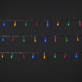 LED Lighting Chain 240 LED 14.3 m, transparent, outdoor, multicolour