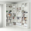 BILLY Bookcase, white, 215/135x28x237 cm