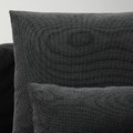 SÖDERHAMN Corner sofa, 4-seat, with open end/Fridtuna dark grey