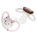 NUK Soother Pacifier Space 0-6m, cat/hedgehog
