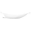 DYNING Canopy, wedge-shaped, white, 360 cm