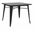 Dining Table Paris 80x80 cm, black