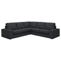 KIVIK Corner sofa, 4-seat, Tresund anthracite