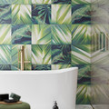 Decorative Wall Tile Cathrina 30 x 90 cm leaves B, 1pc