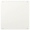 SKÅDIS Pegboard, white, 56x56 cm