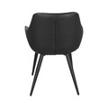 Upholstered Chair Rox, black