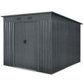 GoodHome Metal Garden Shed  6.64sqm