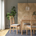 EKEDALEN Chair, oak effect/Orrsta light grey