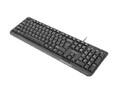 UNW Keyboard Trout Slim black USB CZ/SK