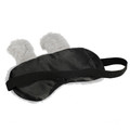 Plush Sleeping Mask Bunny, grey, 3+