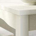 HAUGA Table, white, 118x74 cm