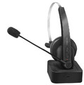 LogiLink Headset Headphones Bluetooth with Charging Stand