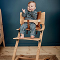 LEANDER High Chair CLASSIC™ without safety bar, natural, beech