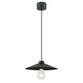 GoodHome Pendant Lamp Zanbar E27, black