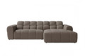 Corner Sofa Aleria Mini, right, grey-brown