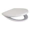 Soft-close Toilet Seat Lagon, polypropylene, white