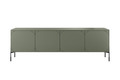 TV Cabinet with Drawers Sonatia 200, olive