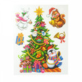 Christmas Stickers 295x410, 1 set, assorted