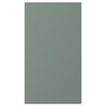 NICKEBO Front for dishwasher, matt grey-green, 45x80 cm