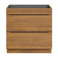 GoodHome Wash-basin Cabinet Imandra 80 cm, walnut