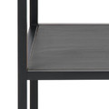 Bedside Table Seaford, black