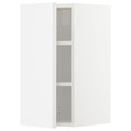 METOD Wall cabinet with shelves, white/Ringhult white, 30x60 cm