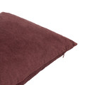 GoodHome Cushion Valgreta 30 x 50 cm, burgundy