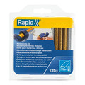 Rapid Oval Glue Sticks for Sensitive Materials, Glitter Coloured 94mm for EG130LT, gold-silver
