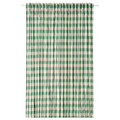 GLANSHAGTORN Curtain, 1 piece, green white/black, 300x250 cm