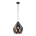 GoodHome Pendant Lamp Eradu 1-bulb E27, black
