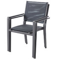 GoodHome Garden Chair Batz, anthracite