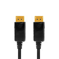 LogiLink Displayport Cable M/M 4K 60Hz 3m, black
