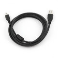 Gembird Cable Mini USB 2.0 CANON (with ferrite) 1.8m black