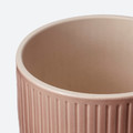 HONUNGSPALM Plant pot, in/outdoor/pink, 15 cm