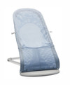 BABYBJORN Bouncer Balance Soft Light grey frame, Mesh, Sky blue/White