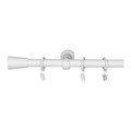 Curtain Rod GoodHome Anafi 19 mm 160 cm, matt white