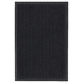 VATTENVERK Door mat, indoor, dark grey, 60x90 cm